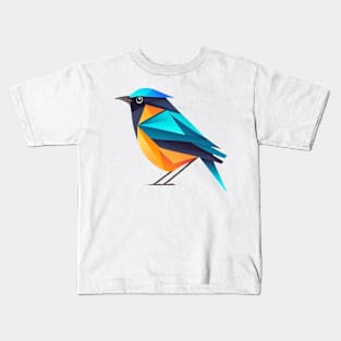 Paradise Bird - Abstract bird design for the environment Kids T-Shirt